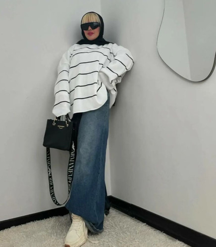 بافت راه راه لش