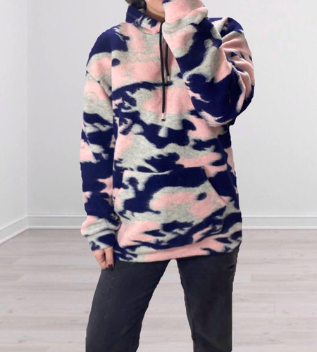 هودی پشمی ارتشی اسپرت