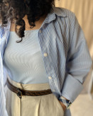 شومیز راه راه دیپلمات