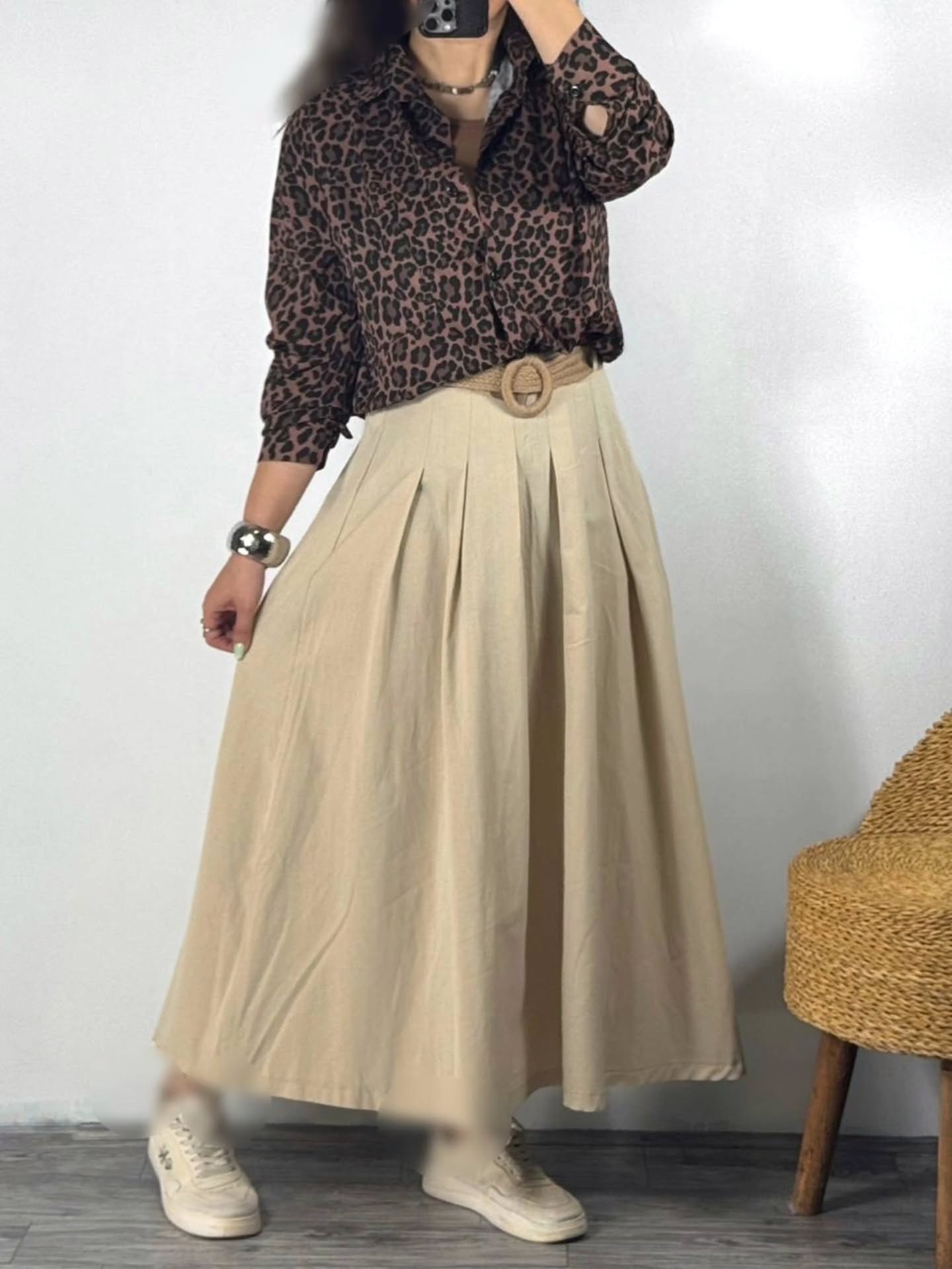شومیز پلنگی زنانه