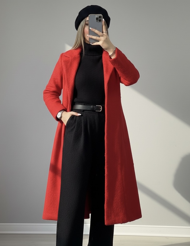 پالتو خز بلند زنانه | عسل استایل