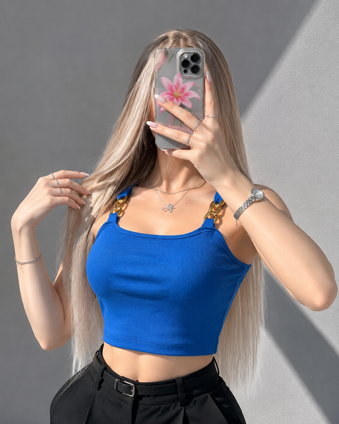 کراپ تاپ بند کارتیر زنانه کد ۱۰۶۹