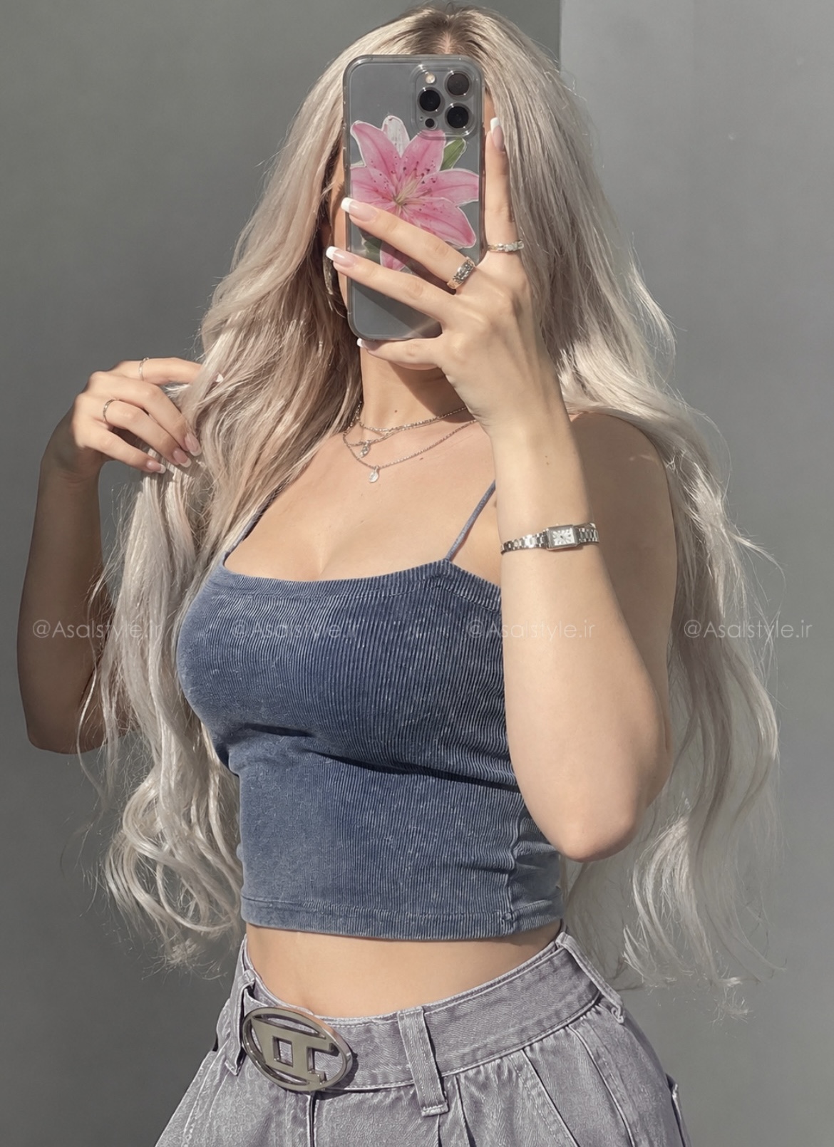 کراپ تاپ سنگشور بند ماکارون کد ۱۱۲۸