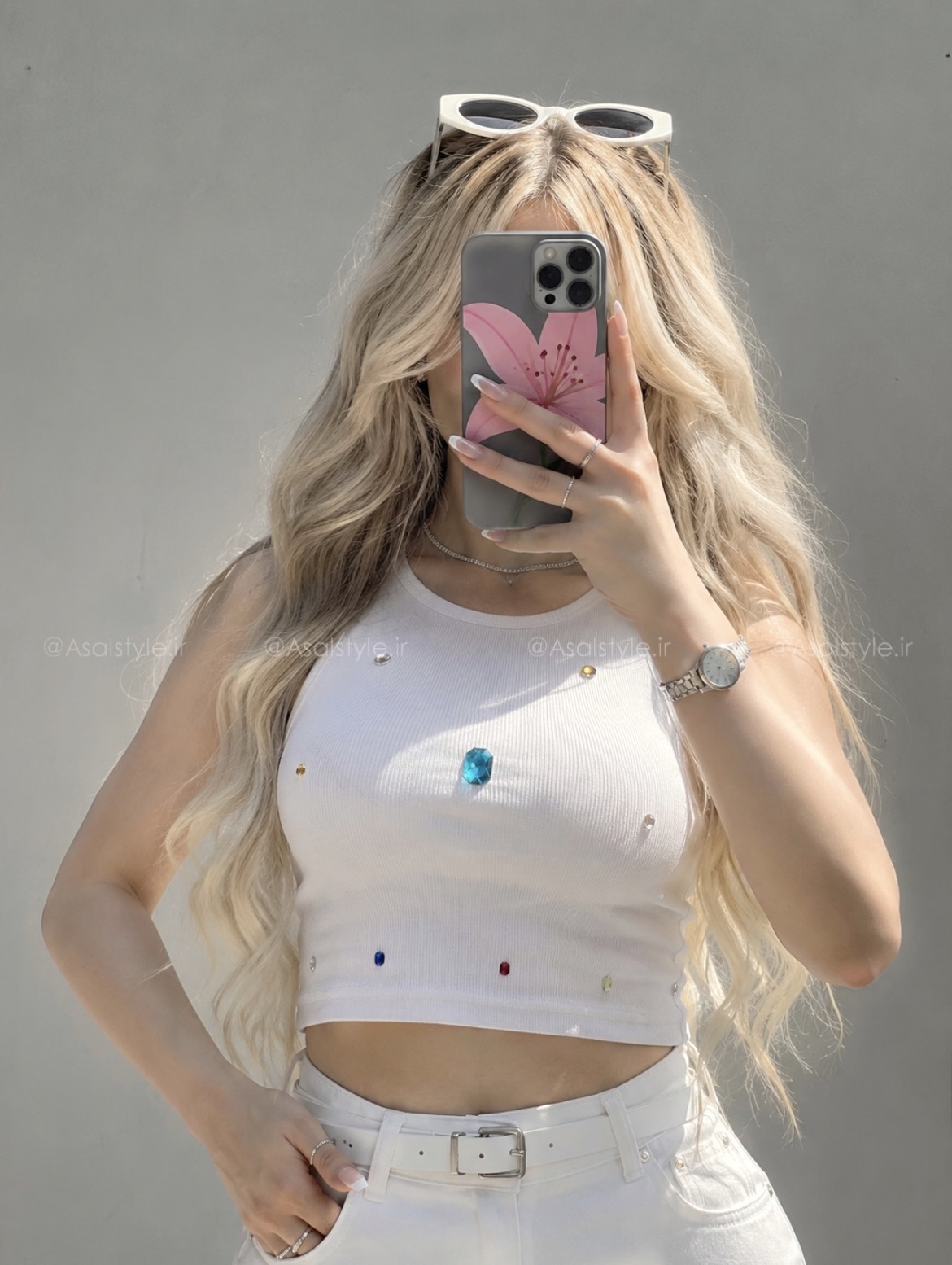 کراپ تاپ الماسی کد ۱۰۵۱