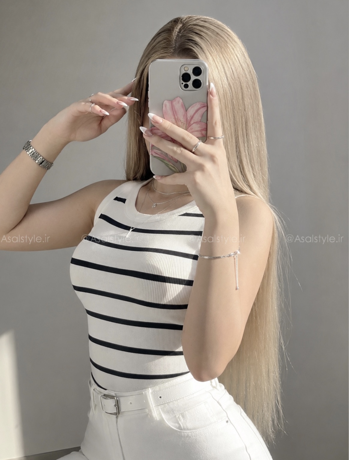 کراپ تاپ راه راه قهرمانی کد ۱۱۵۷