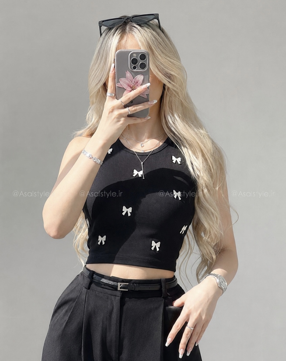 کراپ تاپ پاپیونی کد ۱۲۳۵