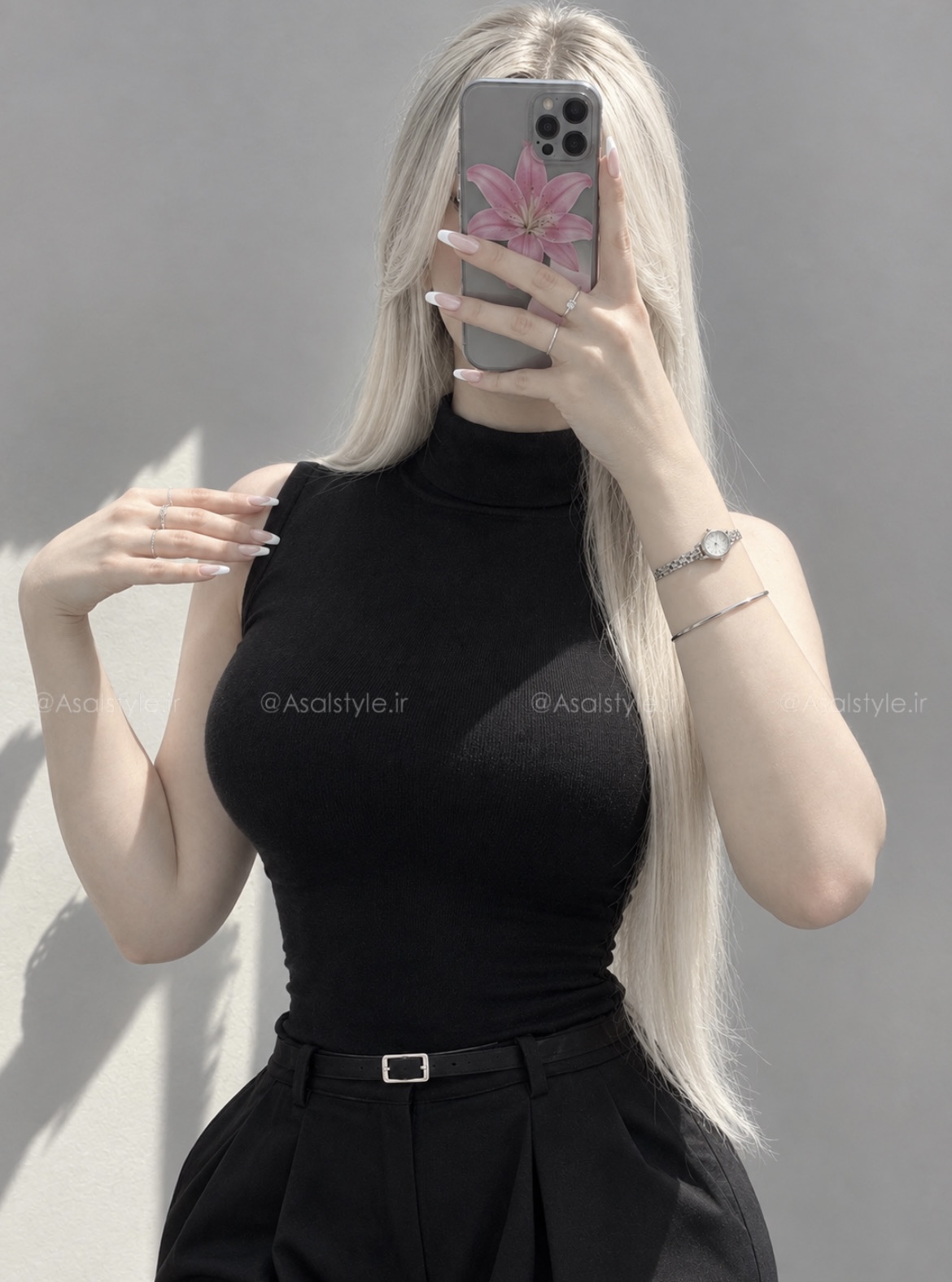 تاپ یقه اسکی زنانه کد ۱۳۳۹