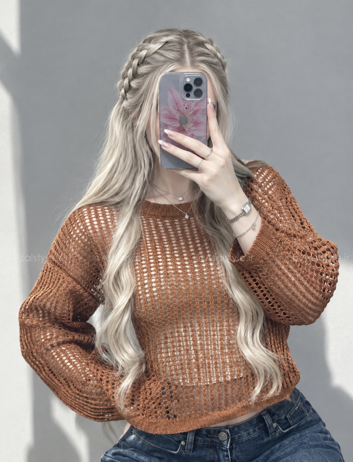 کراپ بافت پنجره ای زنانه کد ۱۳۴۰