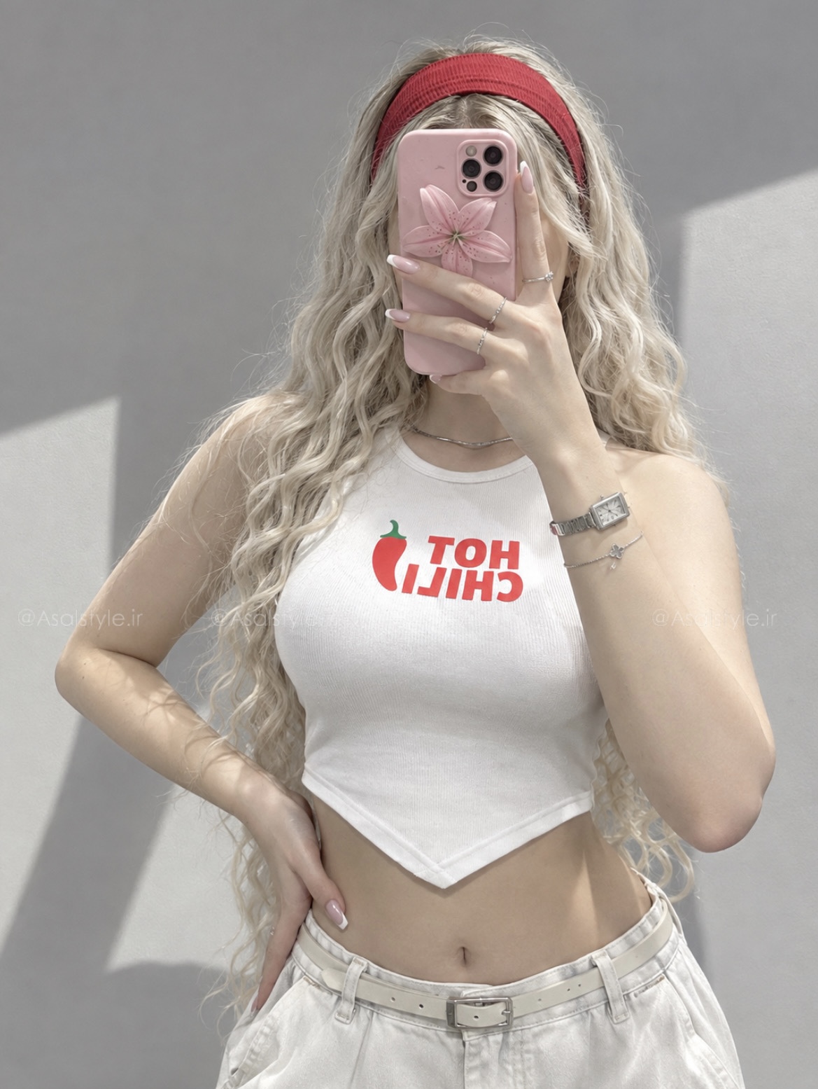 کراپ تاپ فلفل Hot chili کد ۱۴۱۷